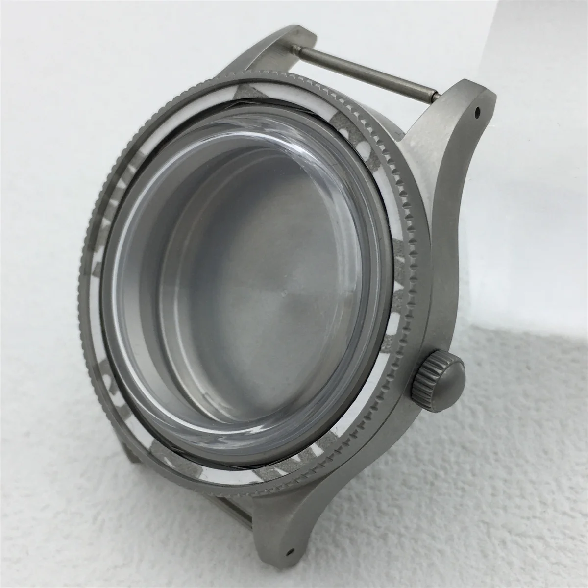 Bliger 40มม. วินเทจสแตนเลสเคสโดมอะคริลิคแก้วเซรามิกเรืองแสงเหมาะกับ NH34 NH35 36 ETA2824 PT5000การเคลื่อนไหว