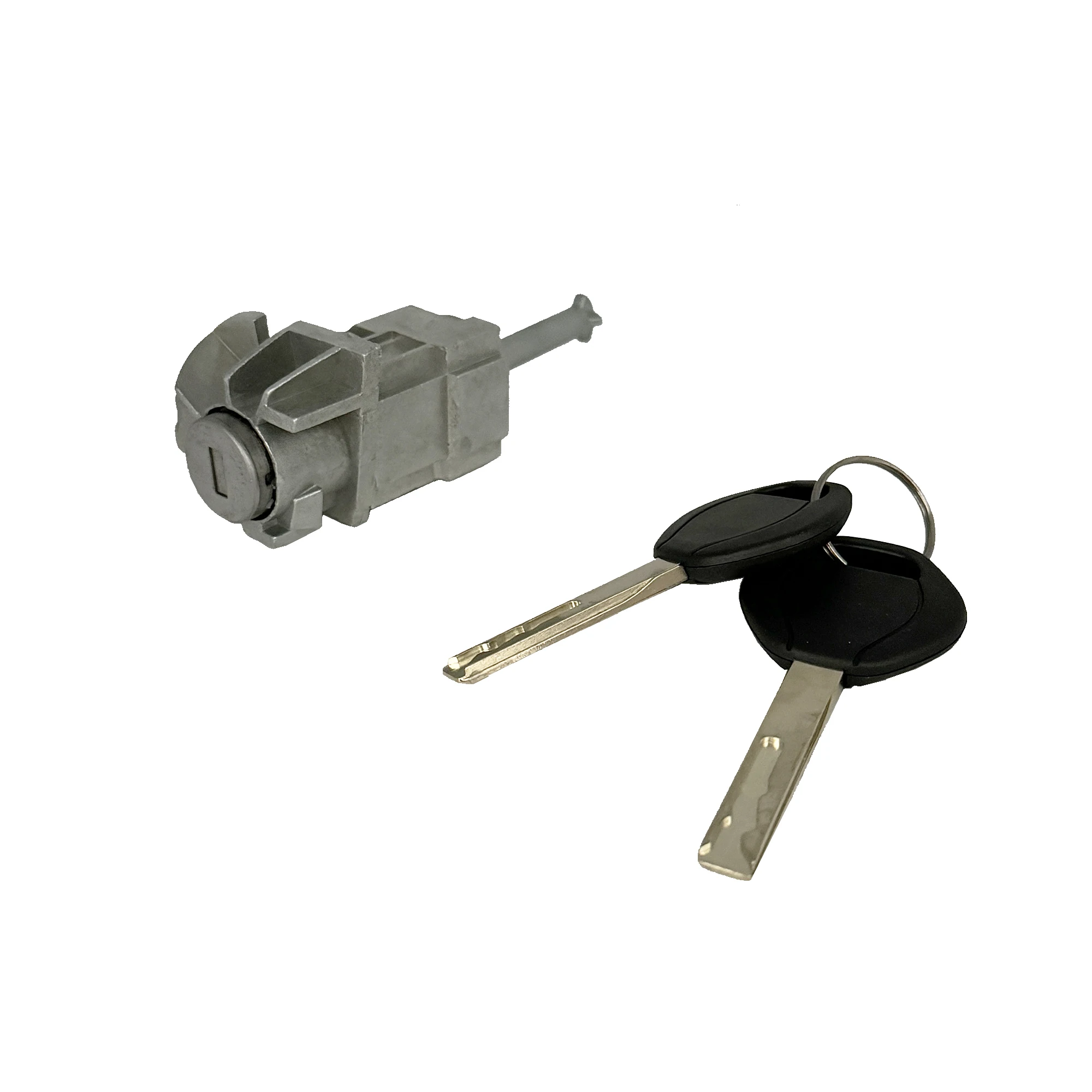 BONTO Front Left Driver Door Lock Cylinder Barrel with 2 Keys For BMW E46 325ci 325i 325xi 330ci 330i 330xi M3 OEM:51217019975