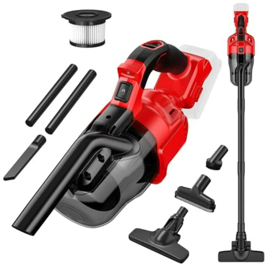 

Беспроводной пылесос для аккумулятора Milwaukee 18 В, ручной пылесос Stick Vacuum Shop Vac для дома, автомобиля, ковра из твердой древесины с