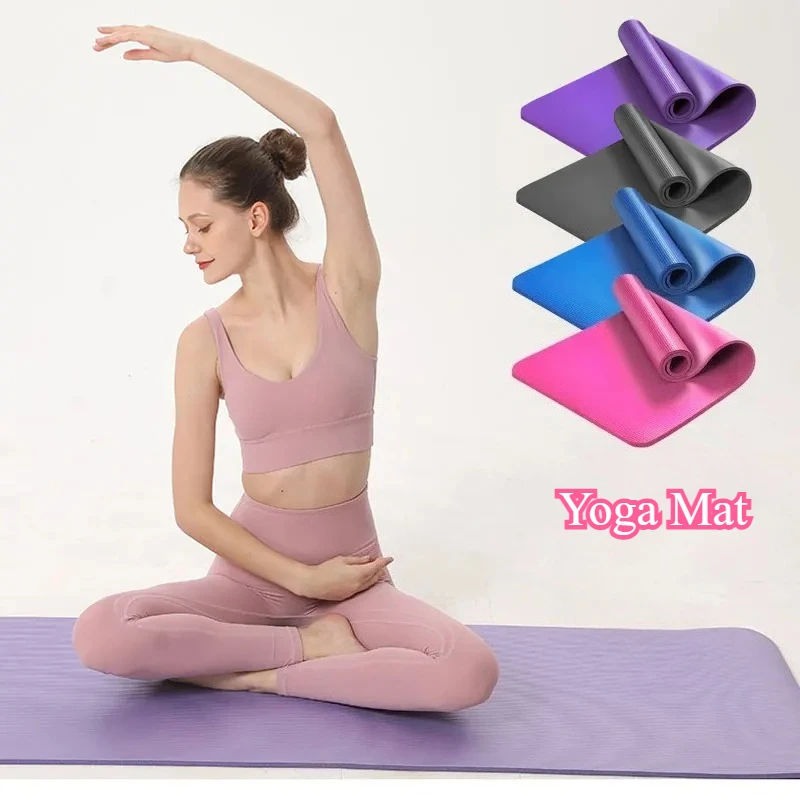 

Yoga Mats,8MM Thick EVA Anti-slip Sport Fitness Mat Blanket For Exercise Yoga And Pilates Gymnastics Mat Fitness Equipment