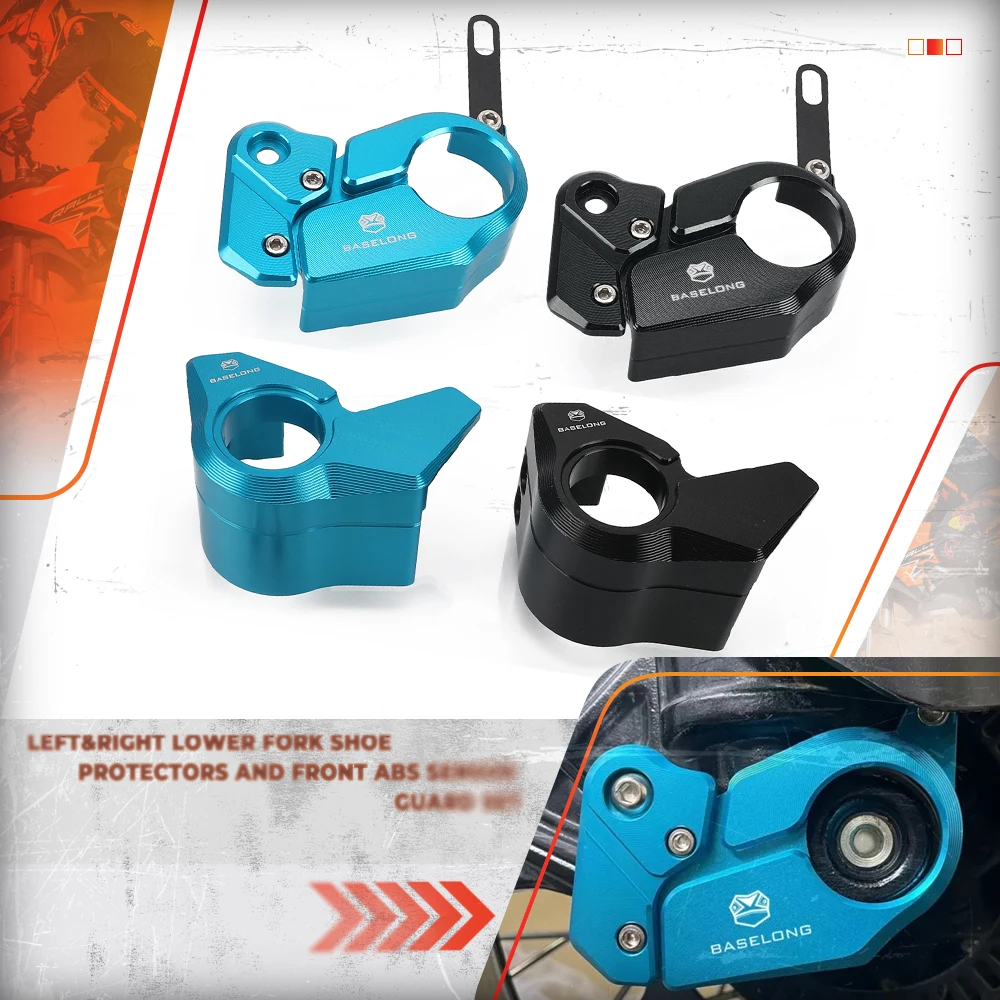 

Нижняя вилка с ЧПУ для мотоцикла, защита переднего датчика ABS, комплект защиты для CFMOTO CF MOTO IBEX450 450MT IBEX 450 MT 2024 2025 2026