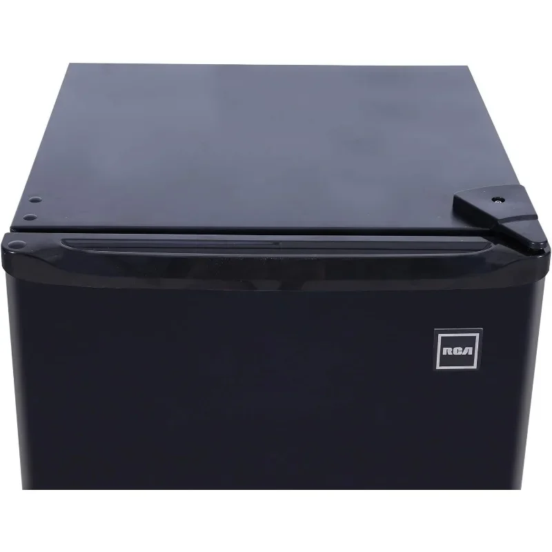 RCA Single Mini RefrigeratorFreezer Compartment Adjustable Thermostat Control Portable Refrigerator