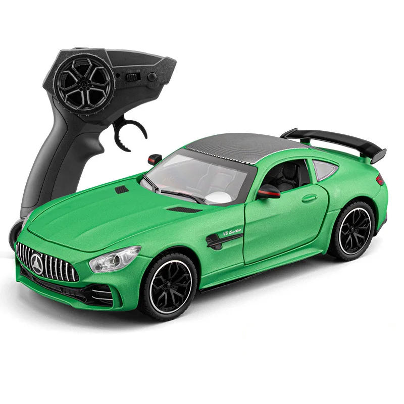 1:24 gtr liga roadster modelo deriva som e luz girando presente brinquedos das crianças diecast liga modelo de carro colecionável