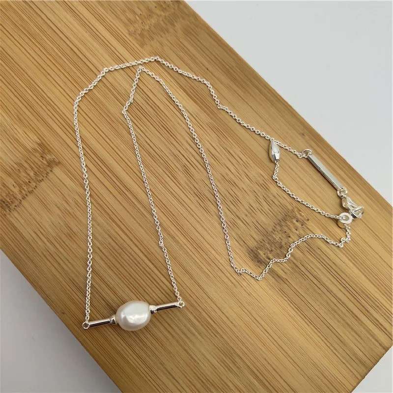 YEEVAA Baroque Freshwater Pearl One-piece Pendant Necklace for Women, Fashion Jewelry, Unique Gifts
