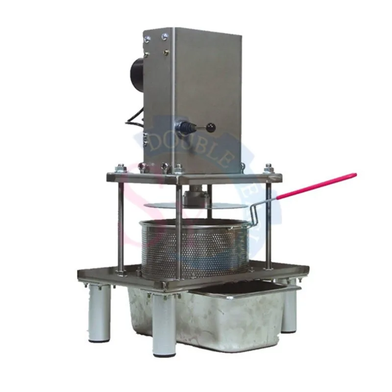 ไฟฟ้า Dumpling บรรจุน้ํา Extruder น้ําผลไม้ Squeezer ไวน์ตะกรันแยกเครื่องน้ําผึ้ง Squeezer กด 110V