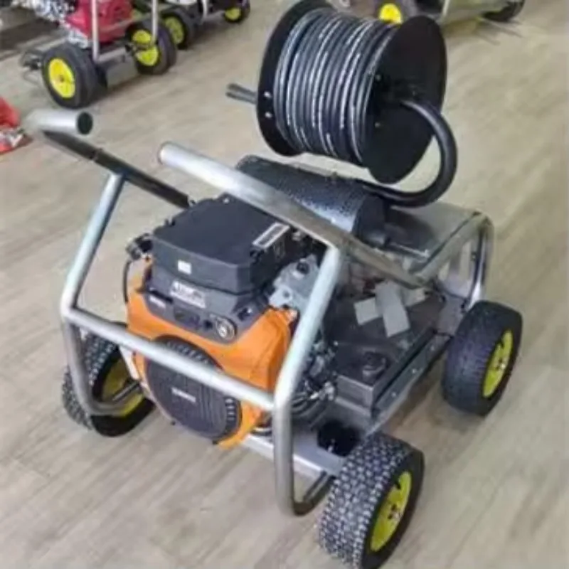 【2026】 Movable Hot Water High Pressure Washer With Independent Burner High Pressure Hot Water Cleaning Machine Electric Industri