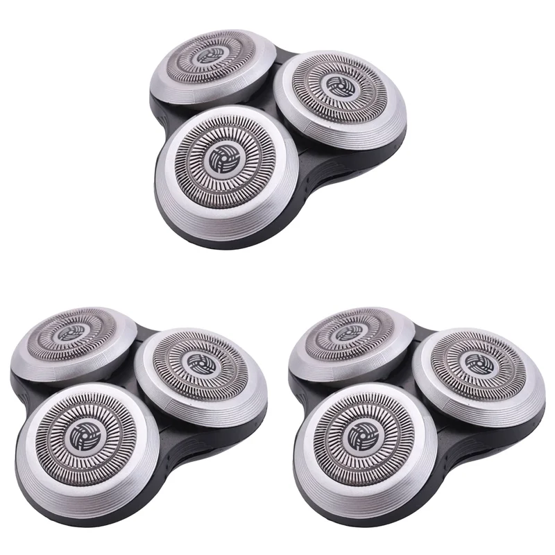 Cabezal de repuesto RQ12 PRO para Norelco Series 8000 (Sensotouch 3D) y Arcitec(Norelco 12Xx) - Paquete de 3 - A54Q