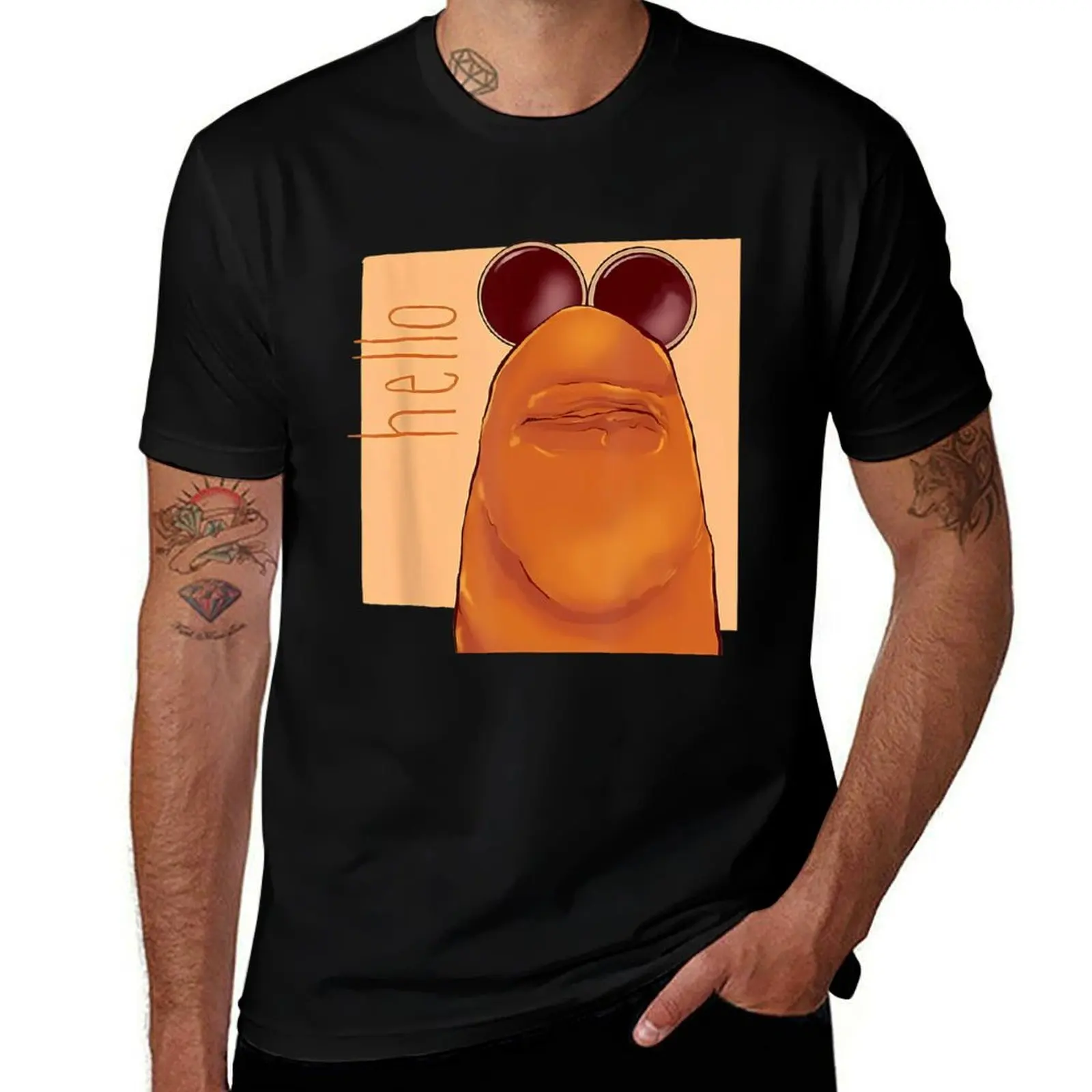 Marcus The Worm Where Is Jimbo James Camiseta divertida sudadera Camisetas divertidas cosas baratas ropa de diseñador para hombre