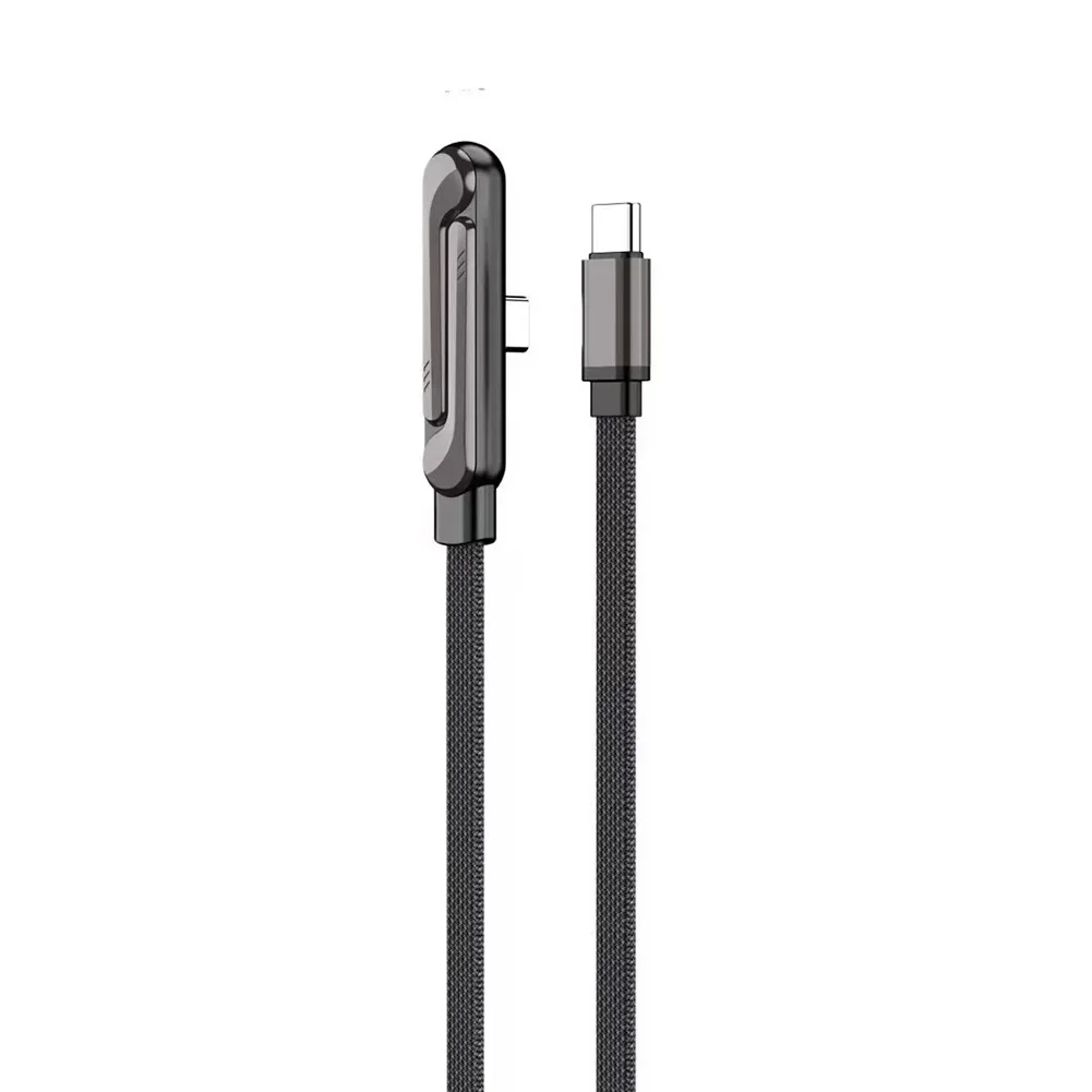 

Кабель USB-C мощностью 240 Вт с двойной функцией: подставка и зарядка в одном устройстве, провод длиной 1,5 м для повышенной гибкости и прочности.