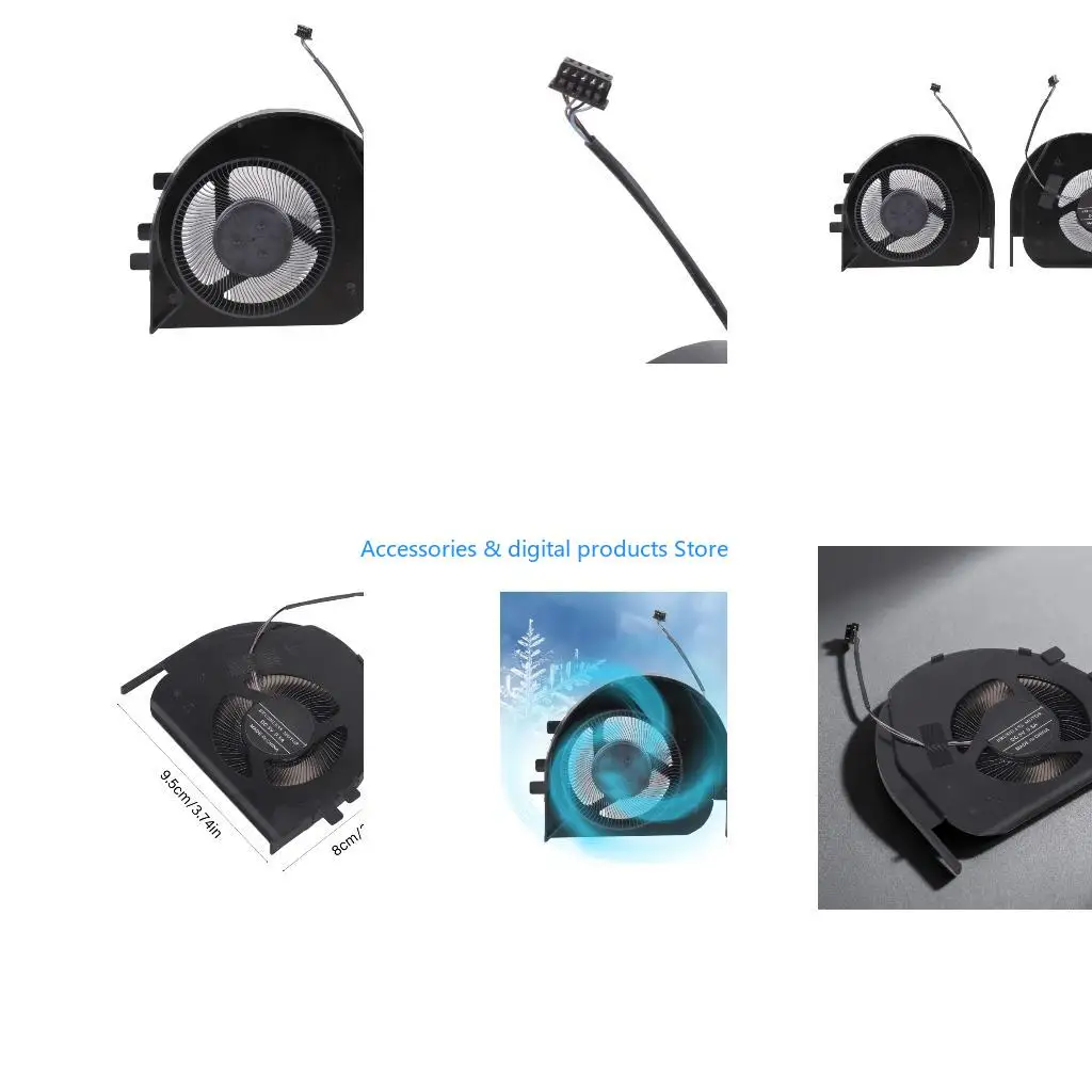77JD Metal CPU Cooling Fan For T460P T470P Laptops Easy Installation Quiet and Efficient Heatsink
