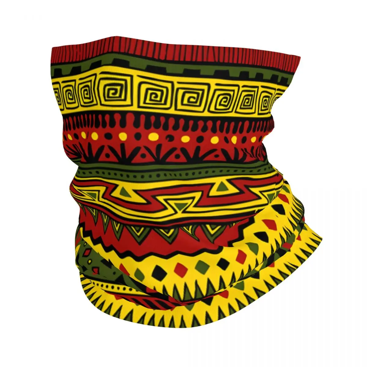 

Тонкая бандана Rasta с рисунком, шарф, повязка на голову, шейный чехол
