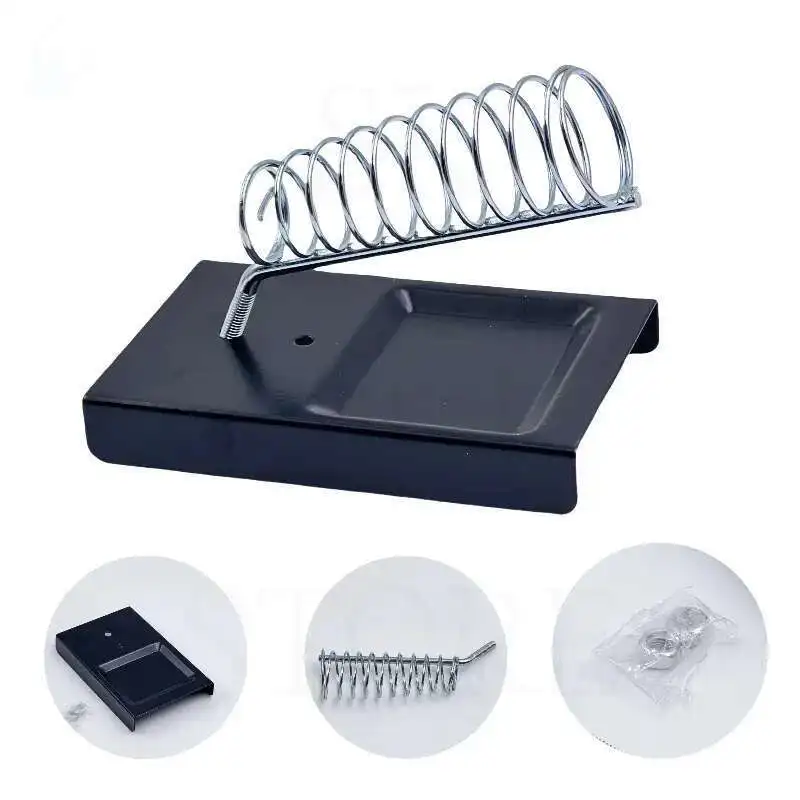 303 supporto per saldatore elettrico supporto per stazione di saldatura in metallo quadrato Base stazione di supporto in metallo resistente alle alte Temperature