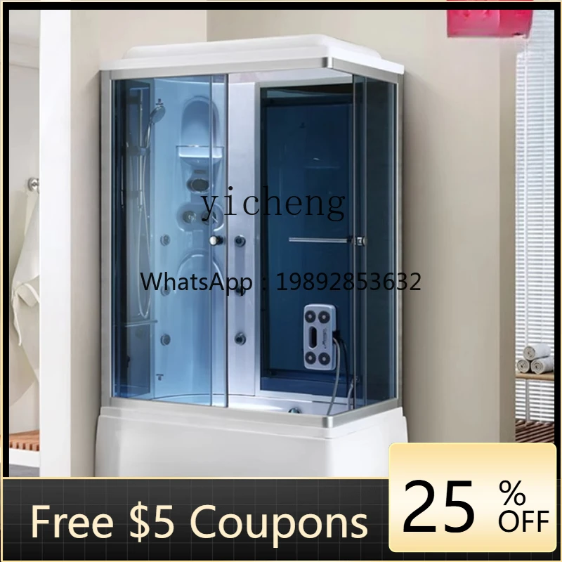 

integral shower room toilet bathroom sauna bath rectangular with bathtub shower