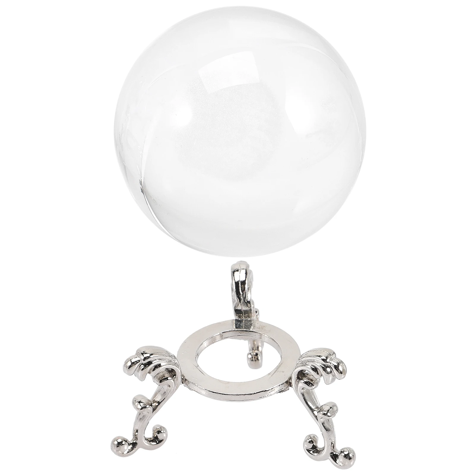 

Ball for Office Decoration Tabletop Crystal Ball 8cm Smooth Artificial Crystal Sphere Gift Idea Tabletop nament