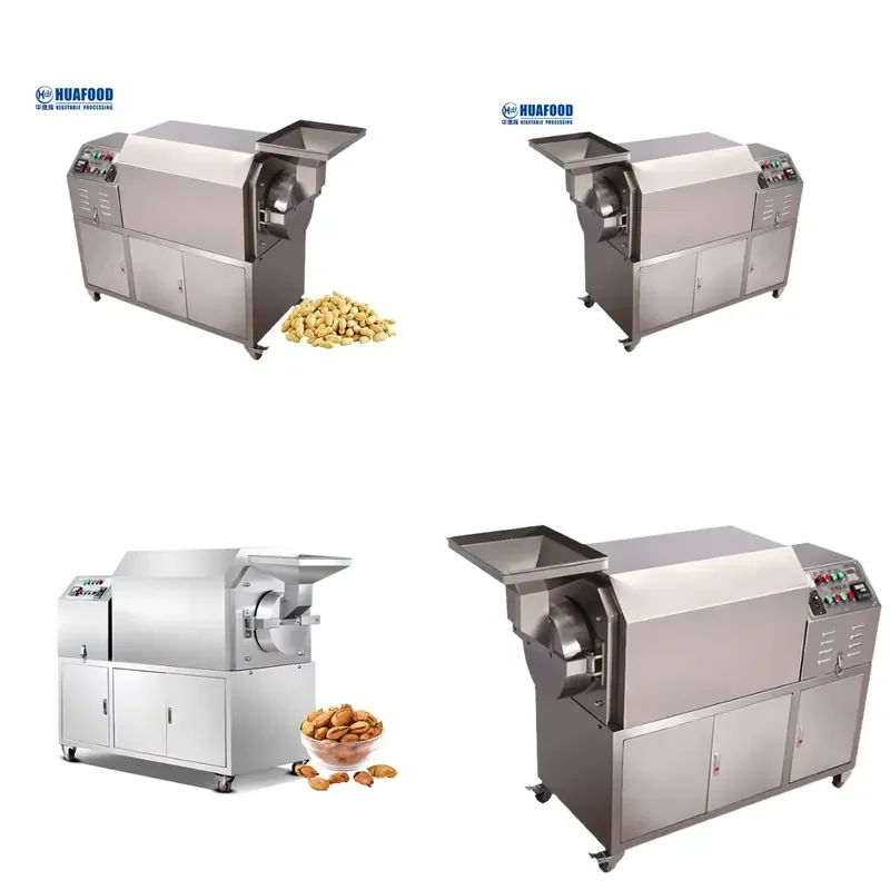 YWM Certificate High Efficiency Restaurants Topper Coffee Roaster Machine Big Size
