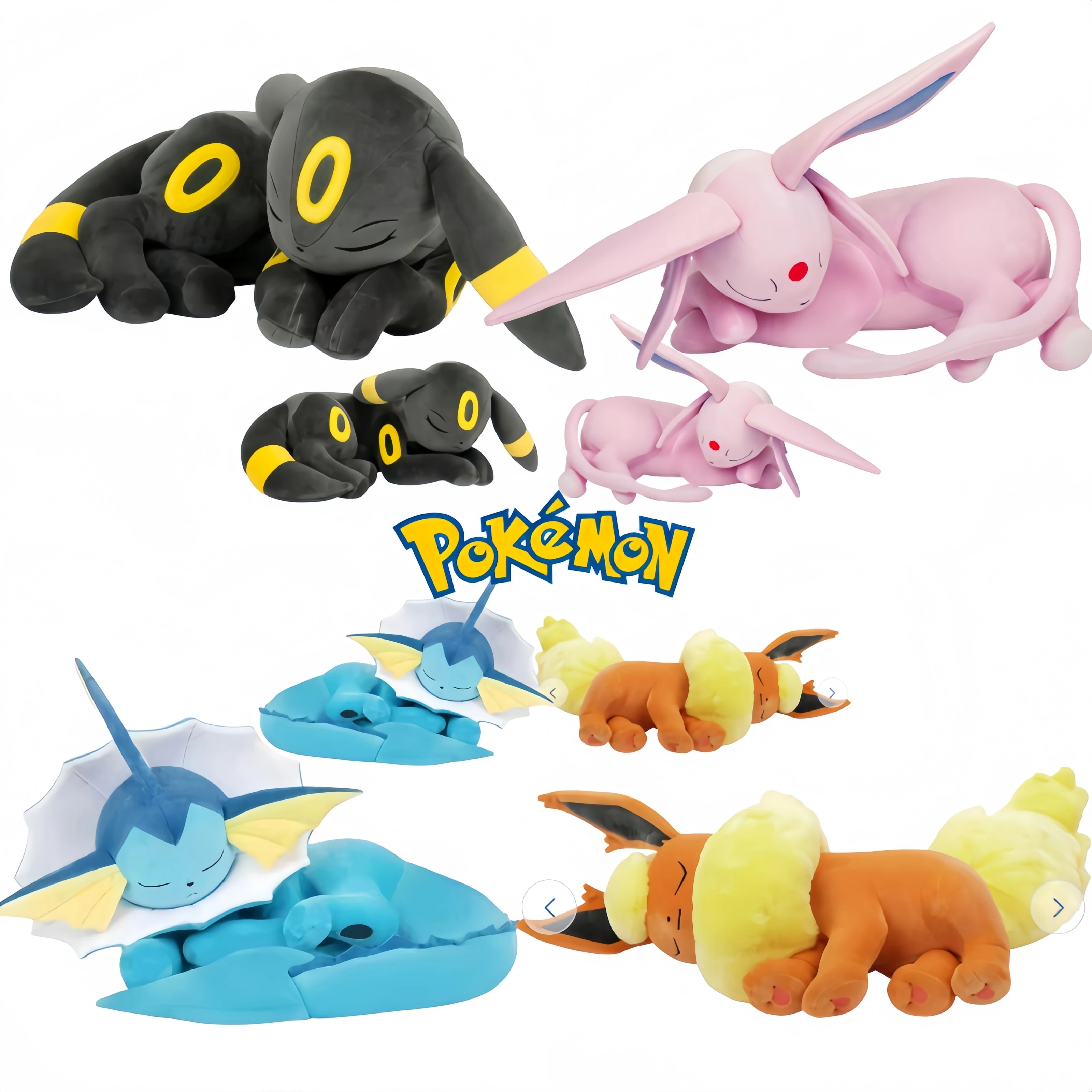peluche-pokemon-grande-taille-eevee-evoli-vaporeon-umbreon-flareon-espeon-gengar-sprigatito-pour-les-fans