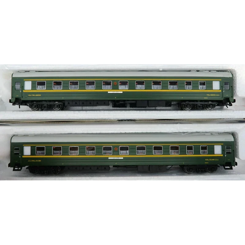 Train Model HO Scale 1/87 North Korean Train Beijing-Pyongyang National JI Passenger Car Three Groups of Six Sections