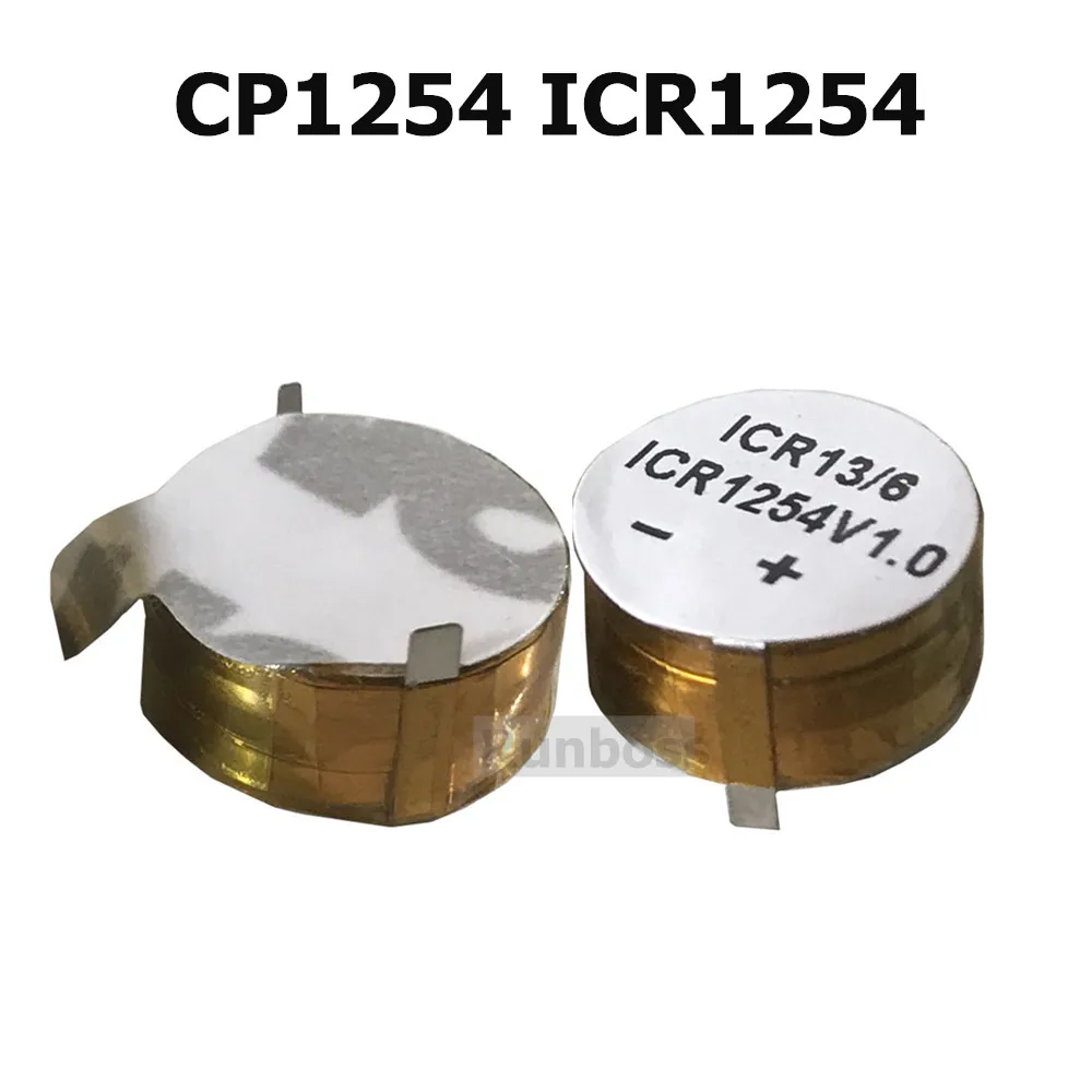 2PCS/Lot 3.7V 70mAh CP1254 1254 Headset Battery for JBL Tune 230NC 230 NC T230NC TWS True Earbuds Wireless Bluetooth Headphones