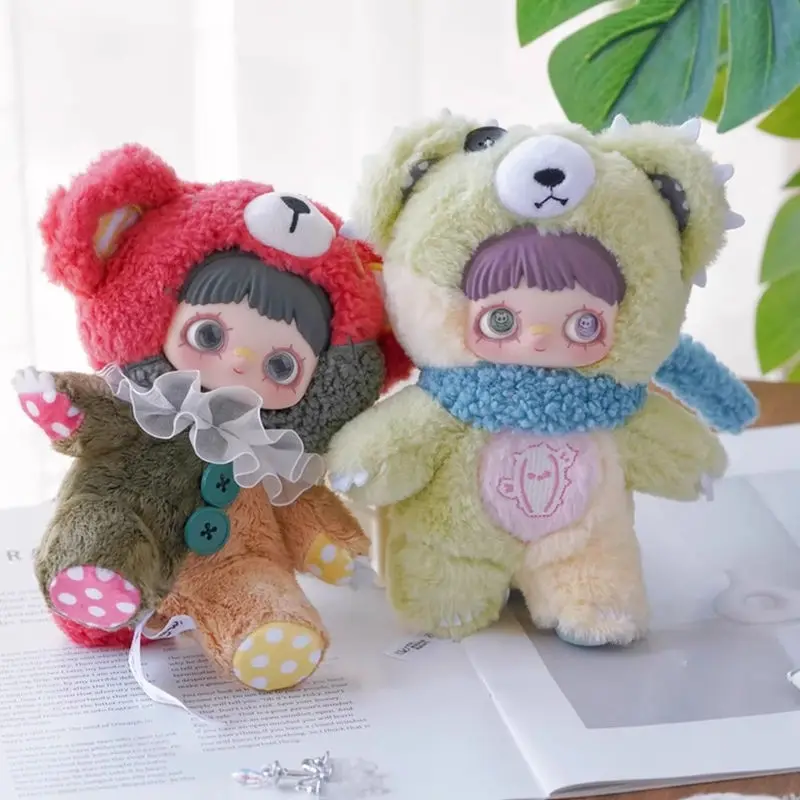 

MayMei'S V4 Fourth Generation Twin Secret Realm Series Blind Box Plush Doll Bag Decoration Ornament Mystery Box Birthday Gift