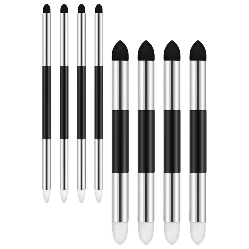 

8Pcs Double Headed Blending Sponge Pen Artist Highlight Stumps Sketch Blender Washable Rubbing Drawing Brush Detailing Tool