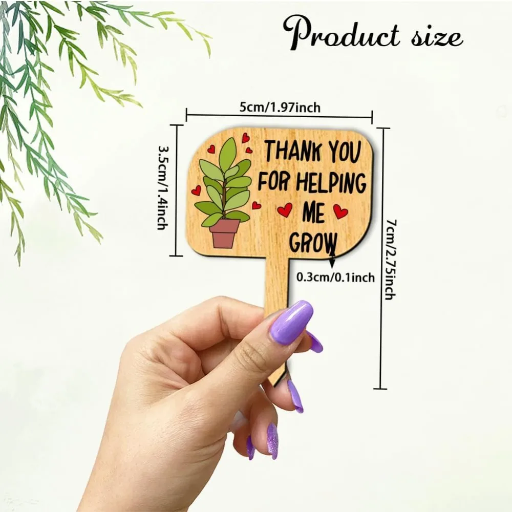 15 Pcs Wood T-Type Plant Tags Illustrated Graphic Plant Sign for Tipping Plant Labels for Garden Markers Vegetable making kit