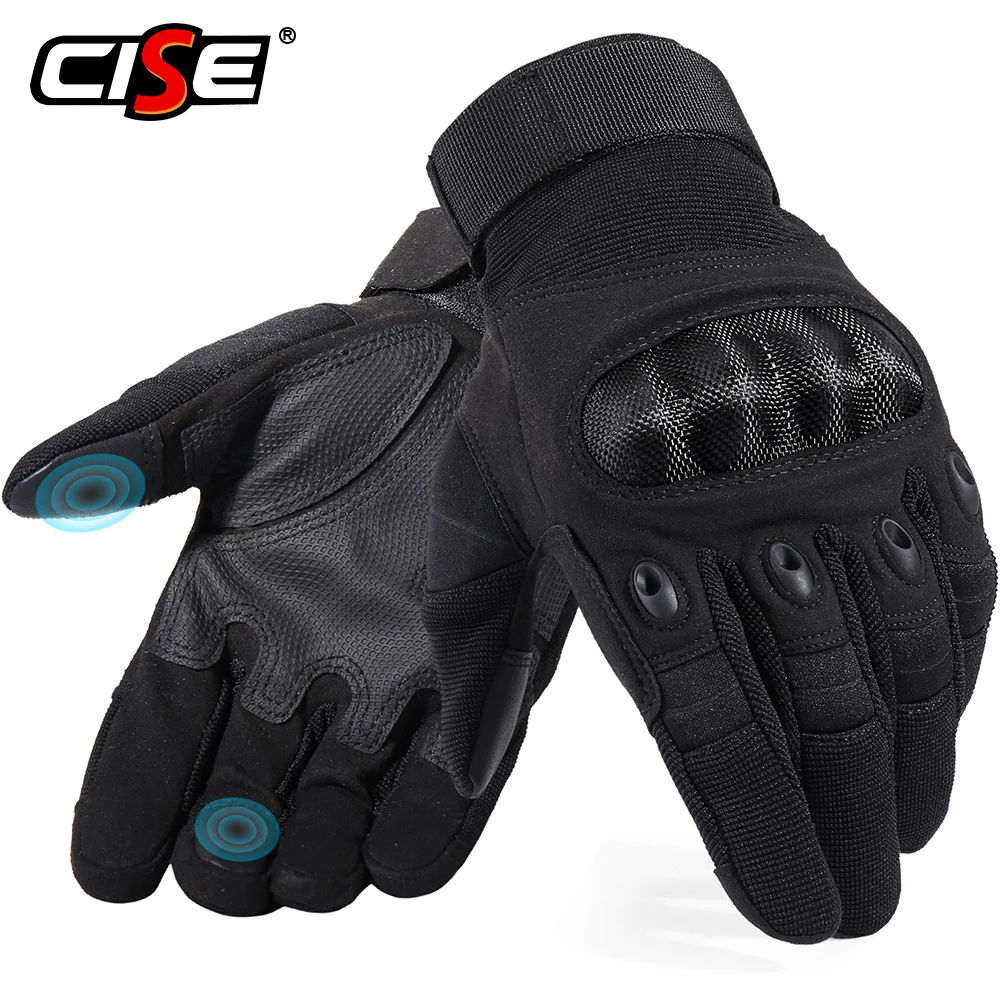 Motorcycle Full Finger Gloves Men Touch Screen Breathable Motorbike Riding Motocross Moto Racing Biker Enduro Protective Gear