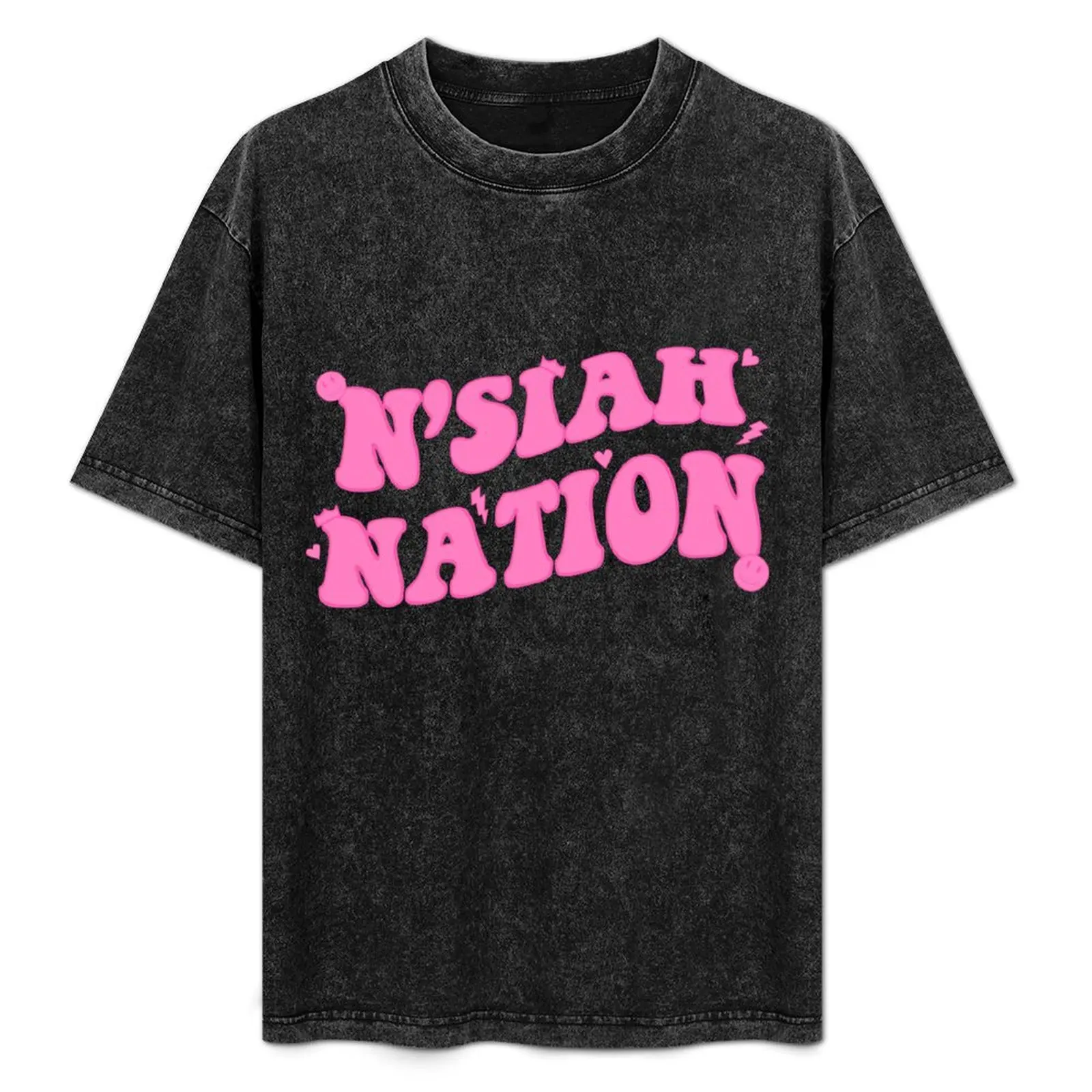 

N’siah Nation with Doodles T-Shirt Plus Size Workout Short Sleeve Top