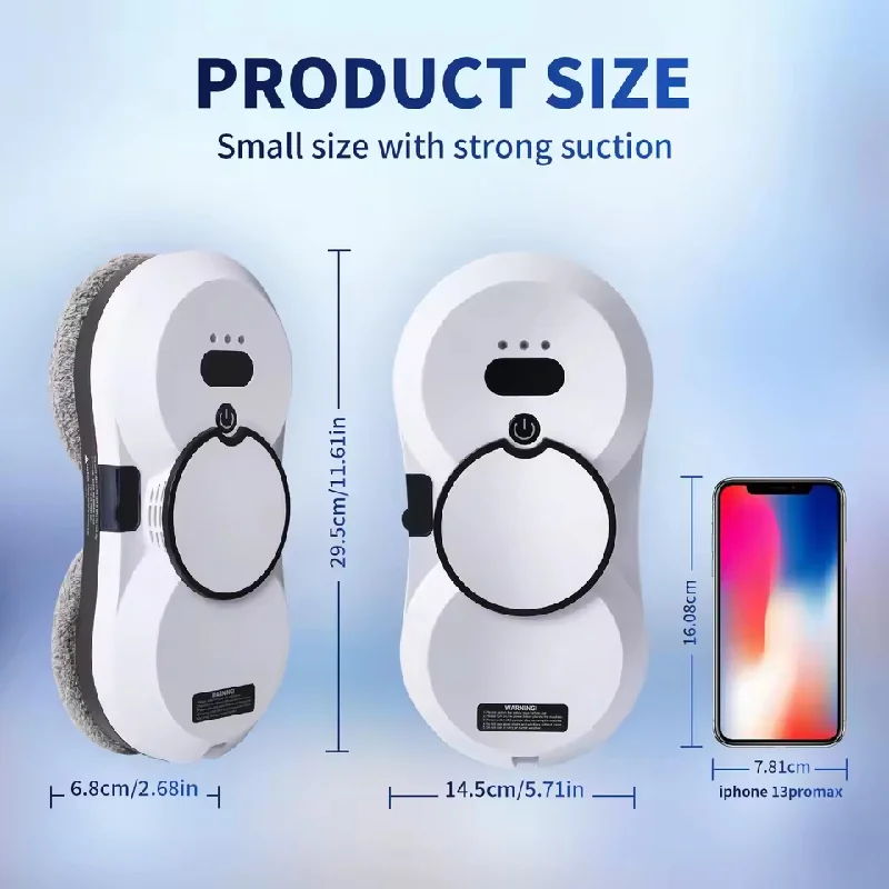 水スプレー窓掃除ロボット高吸引スマート電動窓クリーナー両面ガラス掃除ロボット掃除機