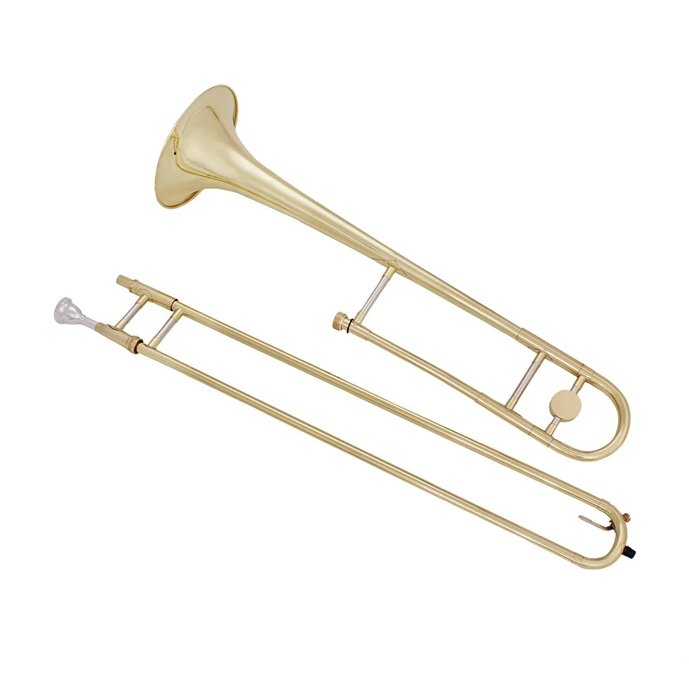 Professional alto trombone set in gold in B flat