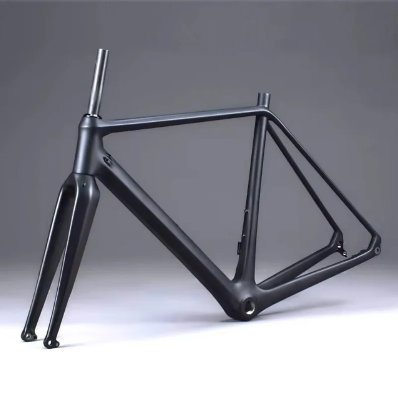 STLF أعلى جودة هونغفو عالية الأداء الكربون الحصى ألياف الكربون إطار دراجة هوائية الحصى الصين الكربون الحصى إطار دراجة هوائية الدراجات ل #2