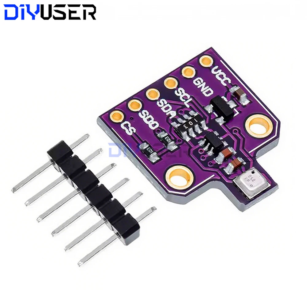 BME680 Digitales Sensormodul CJMCU-680 zur Erkennung von Temperatur-, Luftfeuchtigkeits-, Druck- und Luftqualitäts-VOC