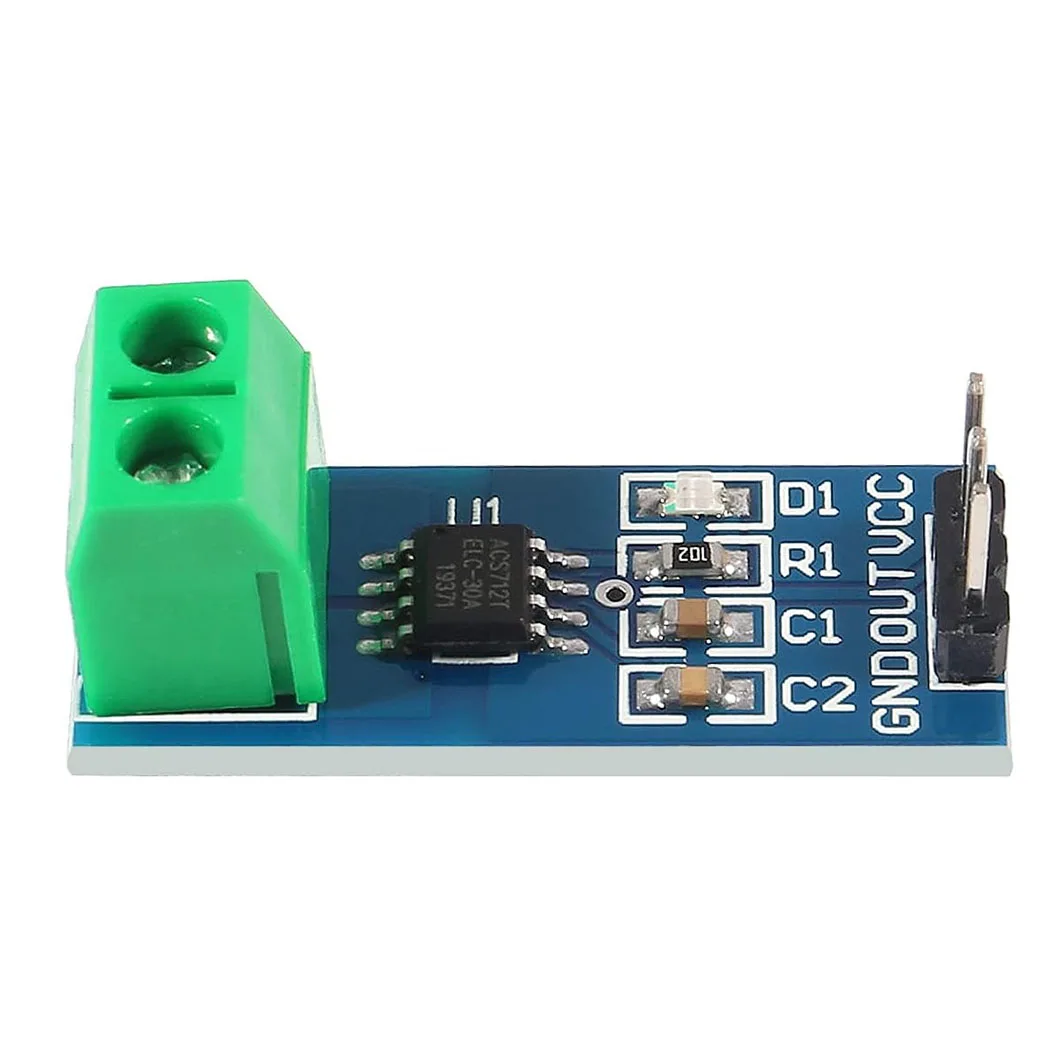 3pcs ACS712 Current Sensor Module 20A Range Hall Effect Current Sensor Current Measuring AC/DC for Detecting Current
