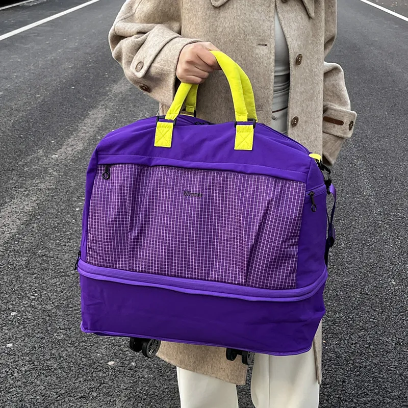 sac-de-voyage-leger-extensible-pour-femme-design-bicolore-avec-roulettes-grande-capacite-en-tissu-oxford