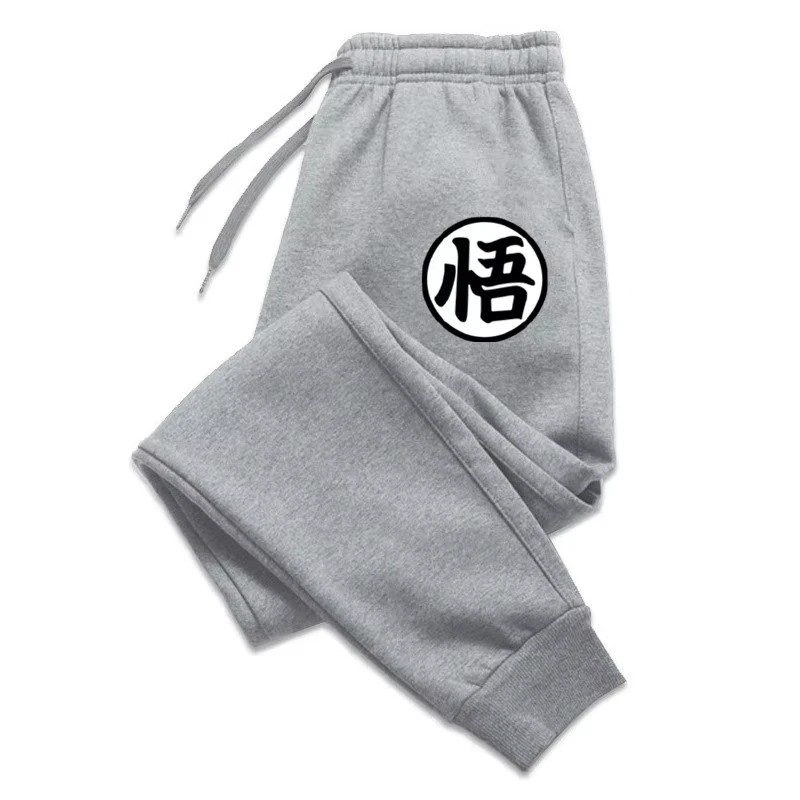 

Marka spor erkekler Sweatpants pantolon spor giysileri yüksek kalite Joggers ter pantolon japonya Anime Goku baskı Hip Hop Stree
