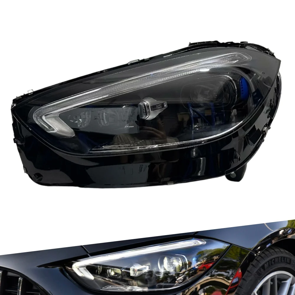 

Fit For Mercedes-Benz C-Class W206 Headlight 2022-2025 W206 Headlights C260 C300 C63AMG Headlight Digital LED Headlight Assembly
