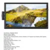 휴대용 LCD 노트북 확장 화면, 4K 게임 모니터, 노트북용 컴퓨터 디스플레이 모니터, USB C 3 1, 14, 1 인치 6