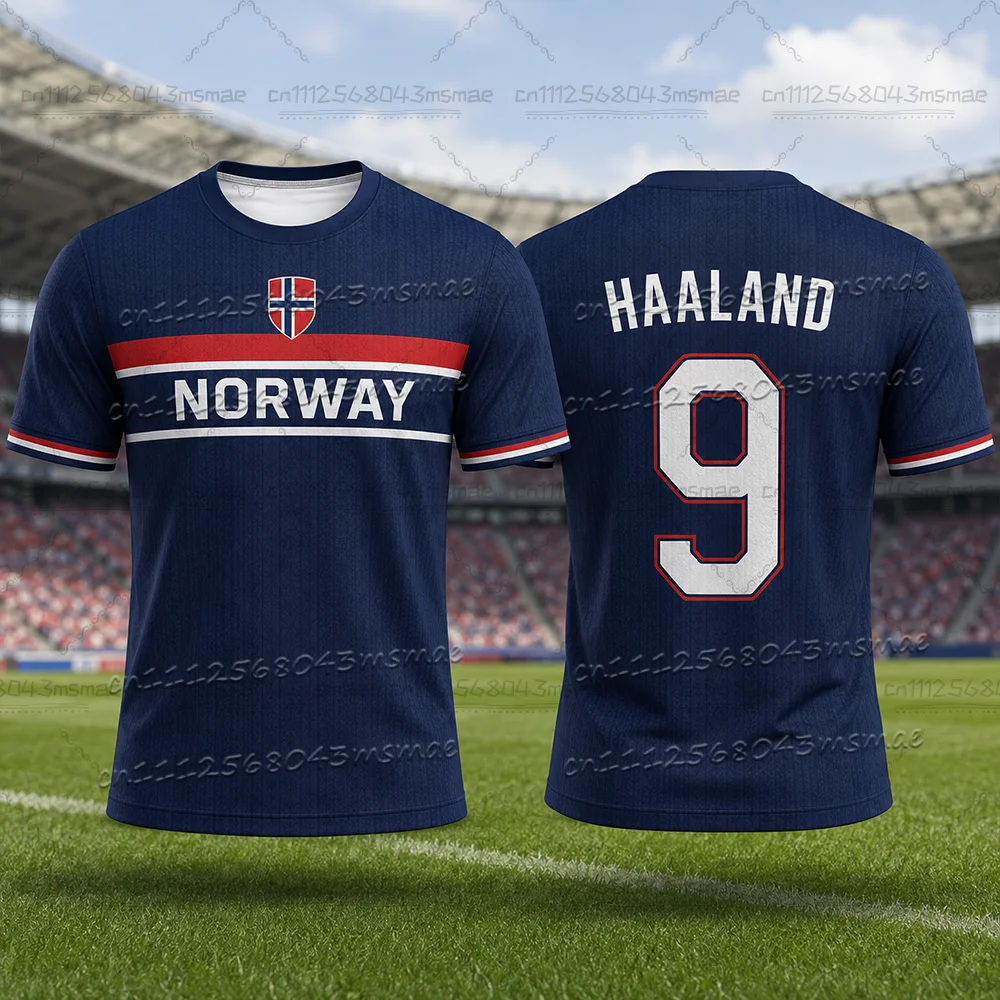 Summer Special Edition Norwegian Football Jersey Personalized Fan Jersey Fan Gift Training Jersey Adult and Children's Top