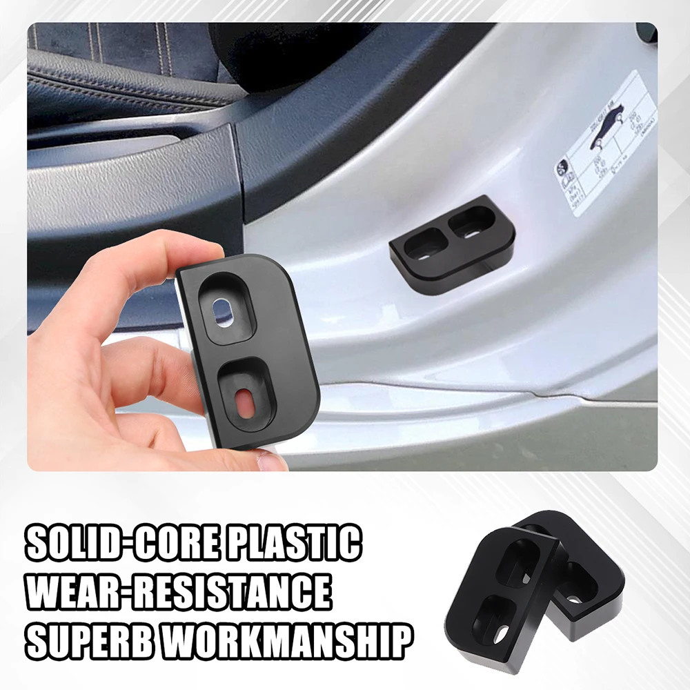 2/4PCS Rivestimento della porta Porta fissa adatto per MX-5 Miata1989-2020 Rivestimento della porta antivibrante Lavorazione CNC Accessori automobilistici