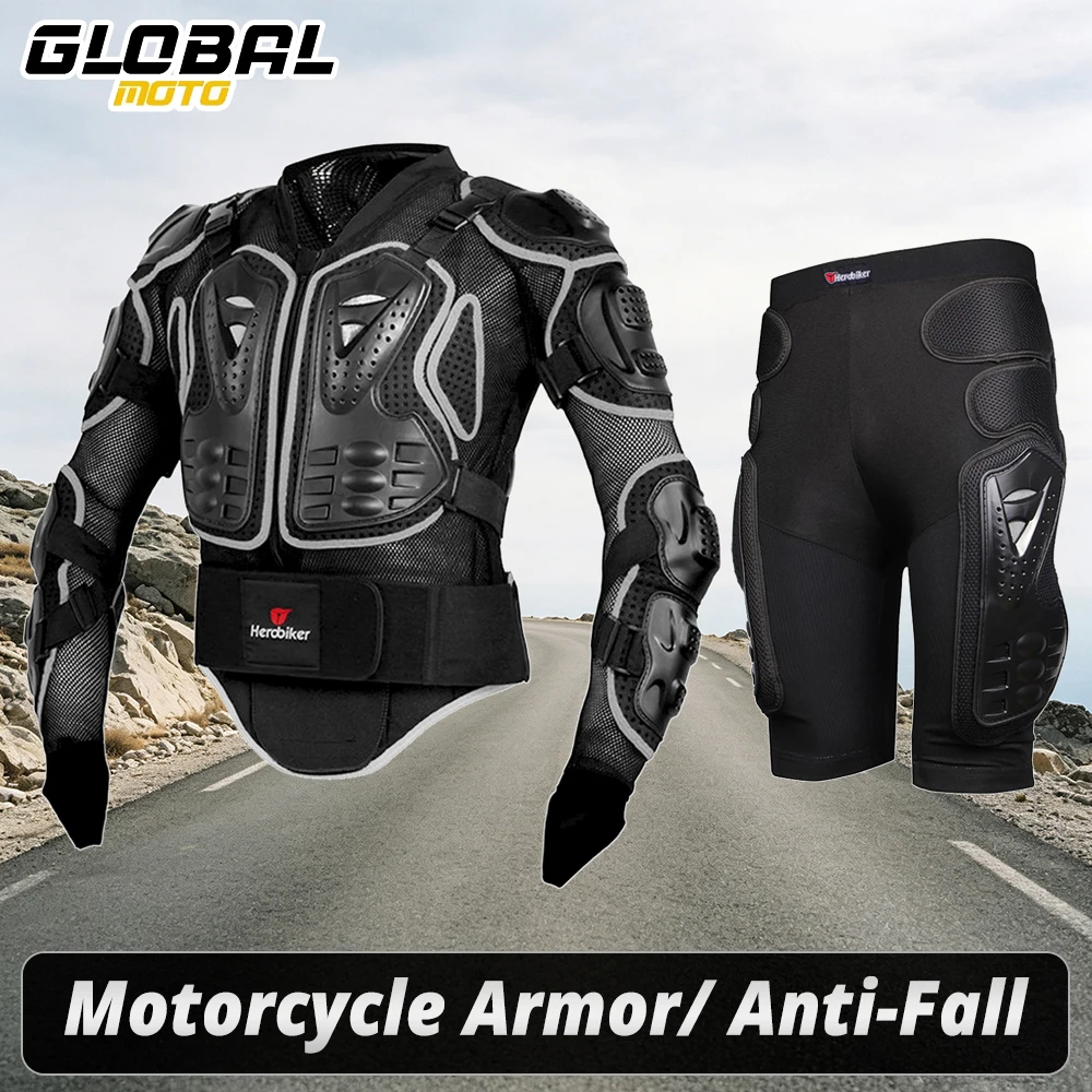 Motorcycle Pants Riding Armored - بدلة واقية للرجال لركوب الدراجات النارية،