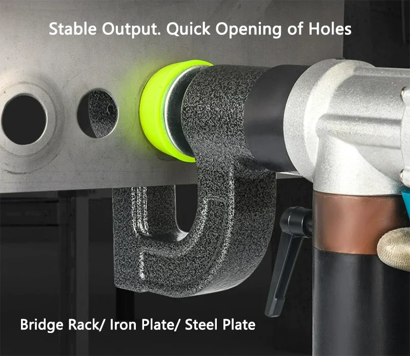 Brushless Electric Hydraulic Drilling device Small Portable Steel/Iron Sheet Drilling machine Hole Opener/Hole Puncher Φ16-32mm