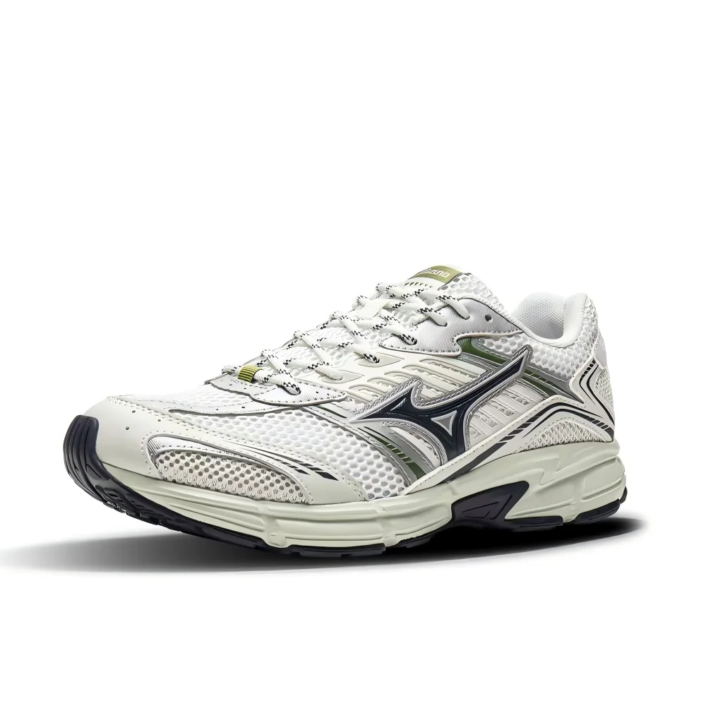 Mizuno Speed 2010 Unisex Low-Top Casual Running Shoes – Jade White, Breathable Mesh, Versatile Cushioning & Comfy Fit D1GH251706
