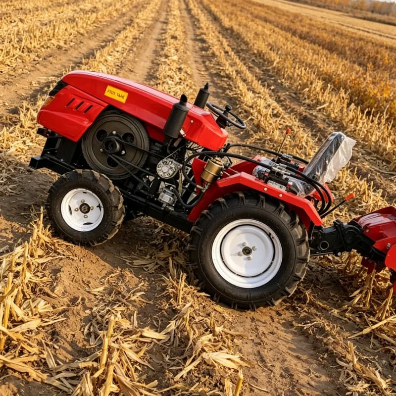 

Customized Cultivating Equipment,CE/EMC Certified,Hot-selling Four-wheel Cultivator, Wheeled Tiller, Farm Rotary Tilling Machine