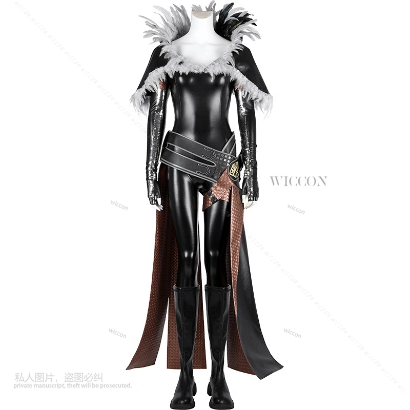 Fantasia Final Cosplay para Homens e Mulheres, Roupas Novas do Jogo, Uniforme, Sapatos, Vestido de Batalha, Vestido Performance, Festa de Halloween