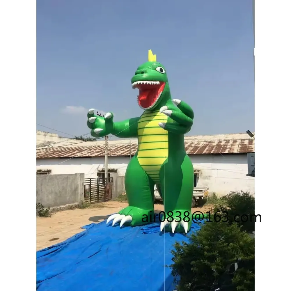 Modèle gonflable géant personnalisé Godzilla Monster Oxford gonflable Godzilla, affichage de vacances, publicité