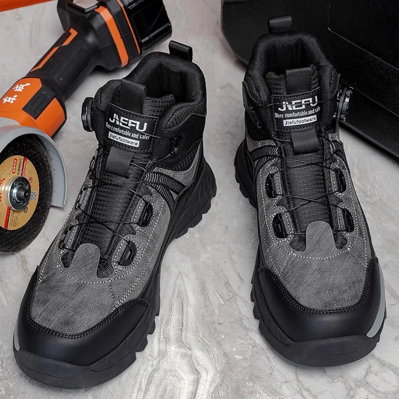 Mens Hiking Shoes Outdoor Shoes Wear-resistant Mens Hiking Shoes Hiking Hunting Tactical Shoes Mountaineering Shoes