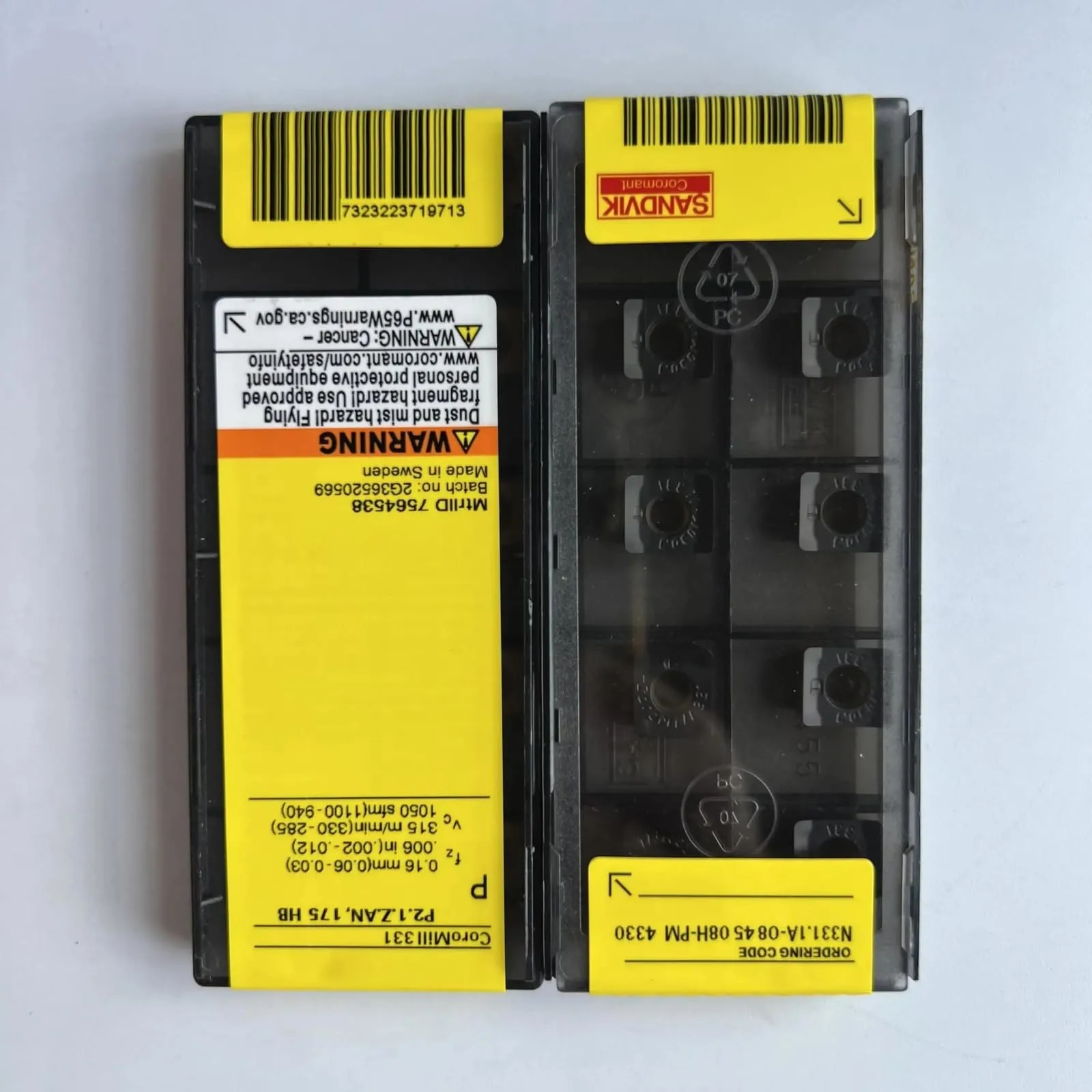 

Оригинальный SANDVIK/N331.1A-084508H-PM 4330/лезвие с ЧПУ из твердого сплава, 10 шт.