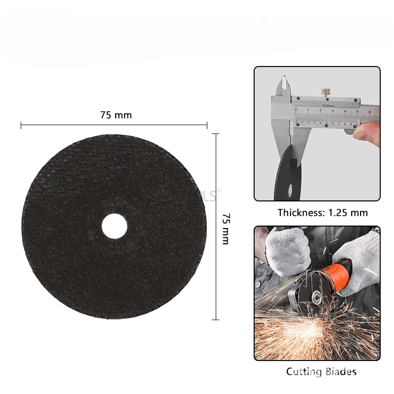 3-inch 75mm Angle Grinder Cutting Blade Suitable for Grinding Wheels Wood Glass Tiles Stone Materials Polishing Tool Accessories