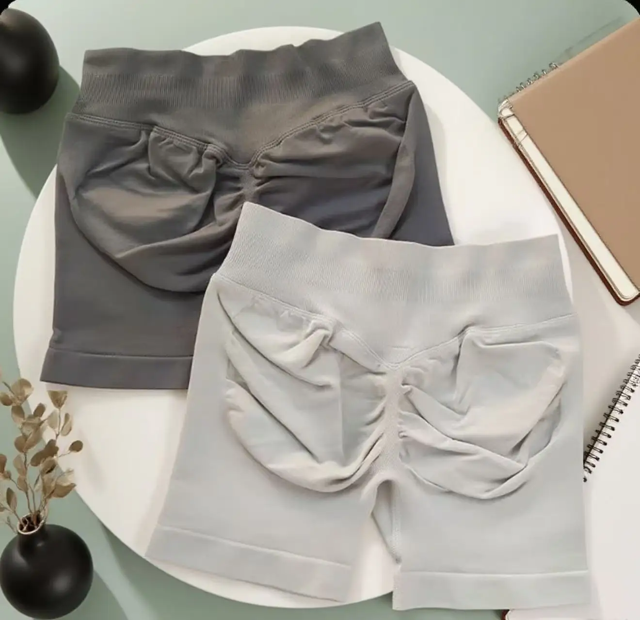 

Women's high-waisted yoga pants fitness pants summer new high-elastic fitness training peach hip lift sports three-point shorts