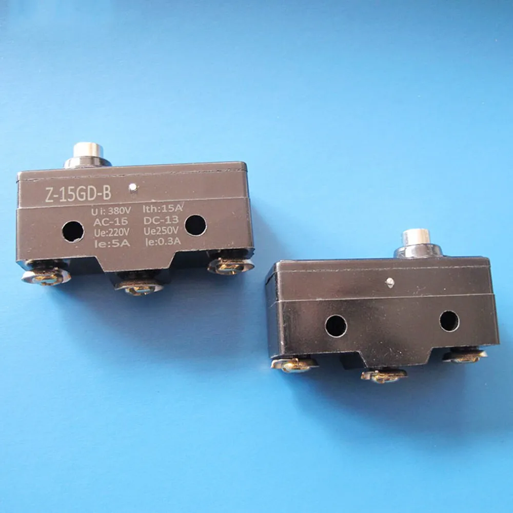 Original new 100% travel limit switch Z-15GD-B micro switch elevator brake detection switch silver contact