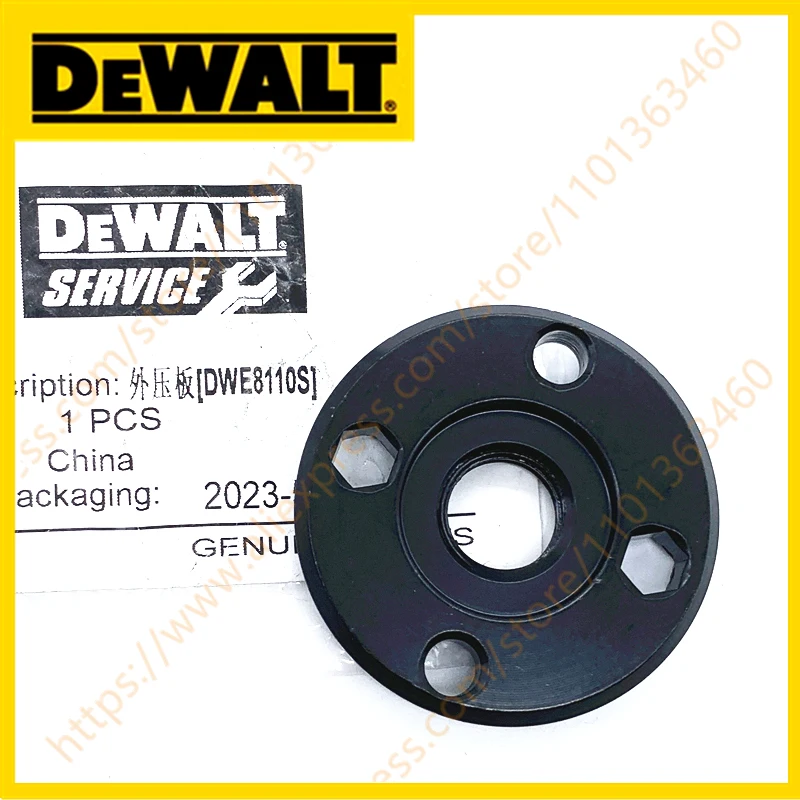 หน้าแปลนด้านนอกสำหรับเครื่องเจียร DEWALT รุ่น DWE4238 DWE4263 DWE4277 DWE4314 DWE4314N DWE4336 DWE750 DWE751S DWE8210P DWE8310S DWE4237 DWE4217